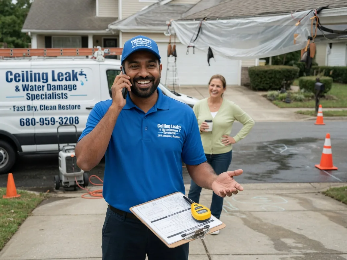 Ceiling Leak Cleanup Port Royal, KY FAQs
